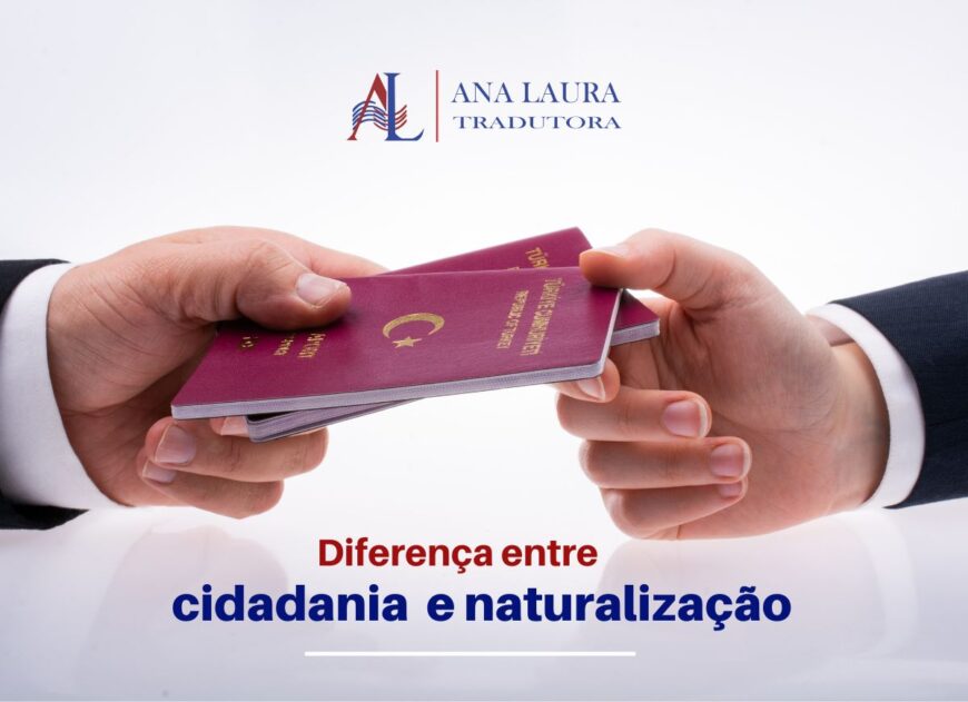 diferença entre cidadania e naturalização
